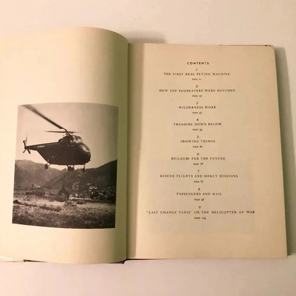 Vintage 1954 The Complete Book Of Helicopters D N Ahnstrom Ex Lib Book - Picture 13 of 16